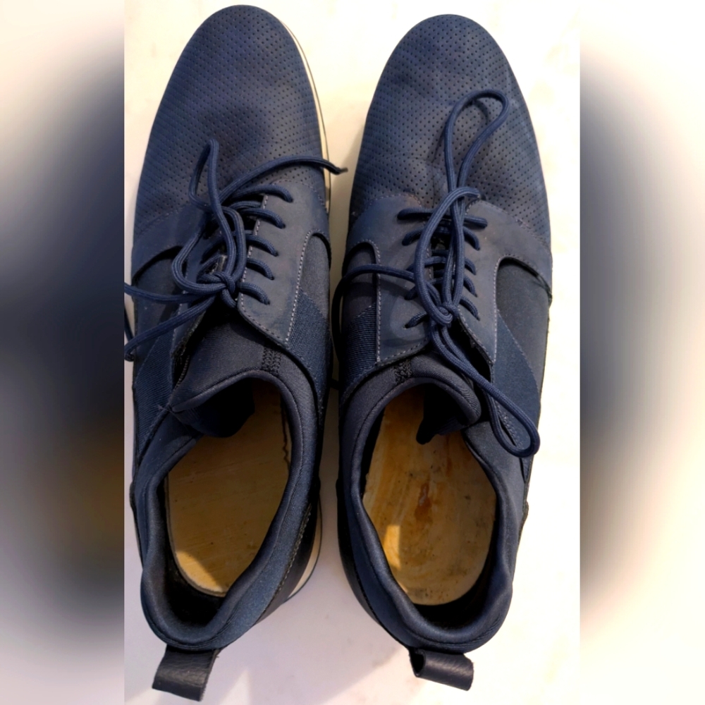 Men's Aldo Blue Dress Sneakers Versatile Lace-Up Design Size 11